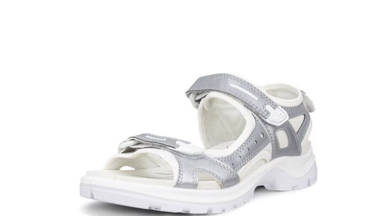 ecco Offroad silver صندل اکو زنانه - Image 4