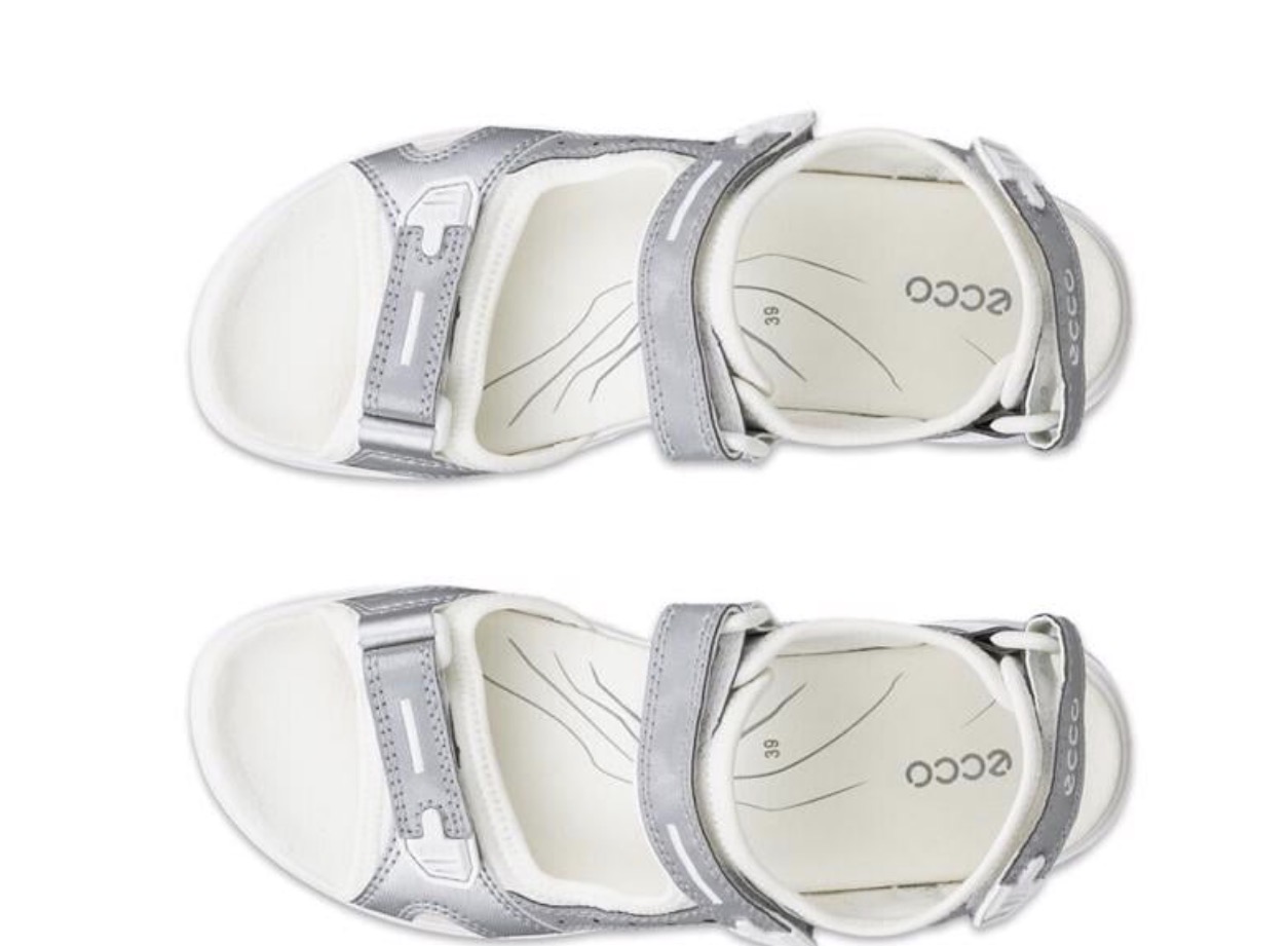 ecco Offroad silver صندل اکو زنانه - Image 2
